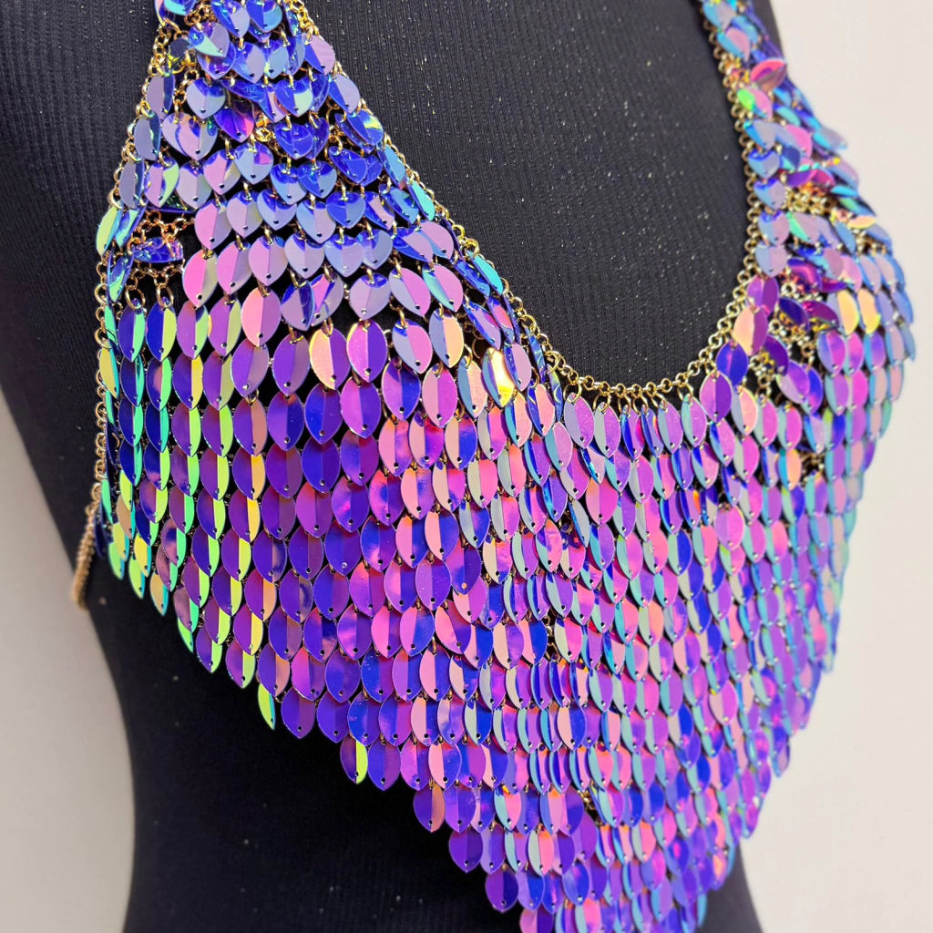 Body Chain Modelo Maresias Roxo