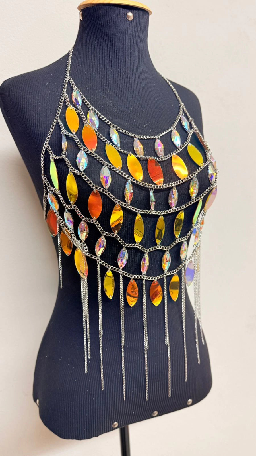 Body Chain Modelo Ladrilhar