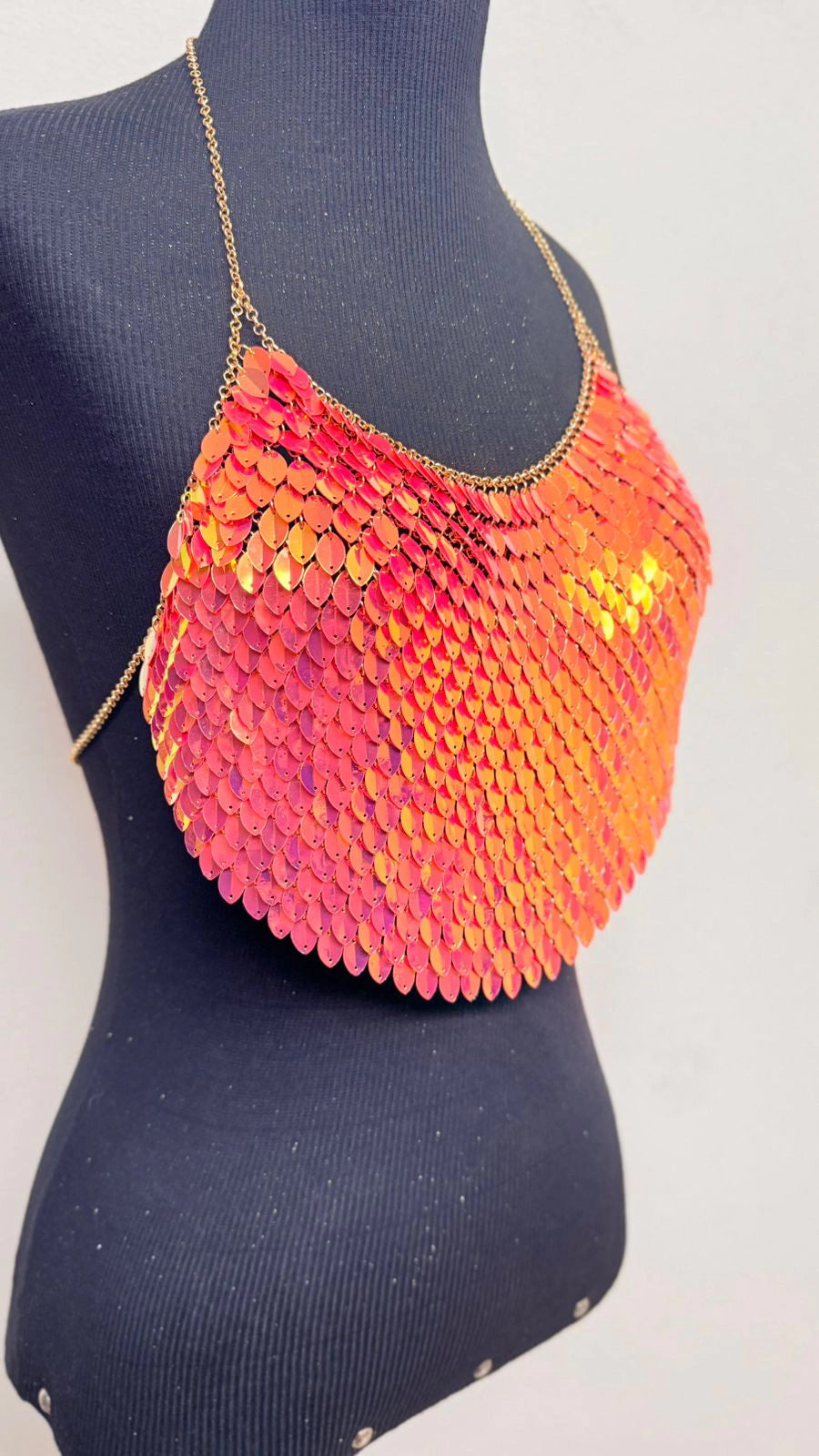 Body Chain Modelo Por do Sol