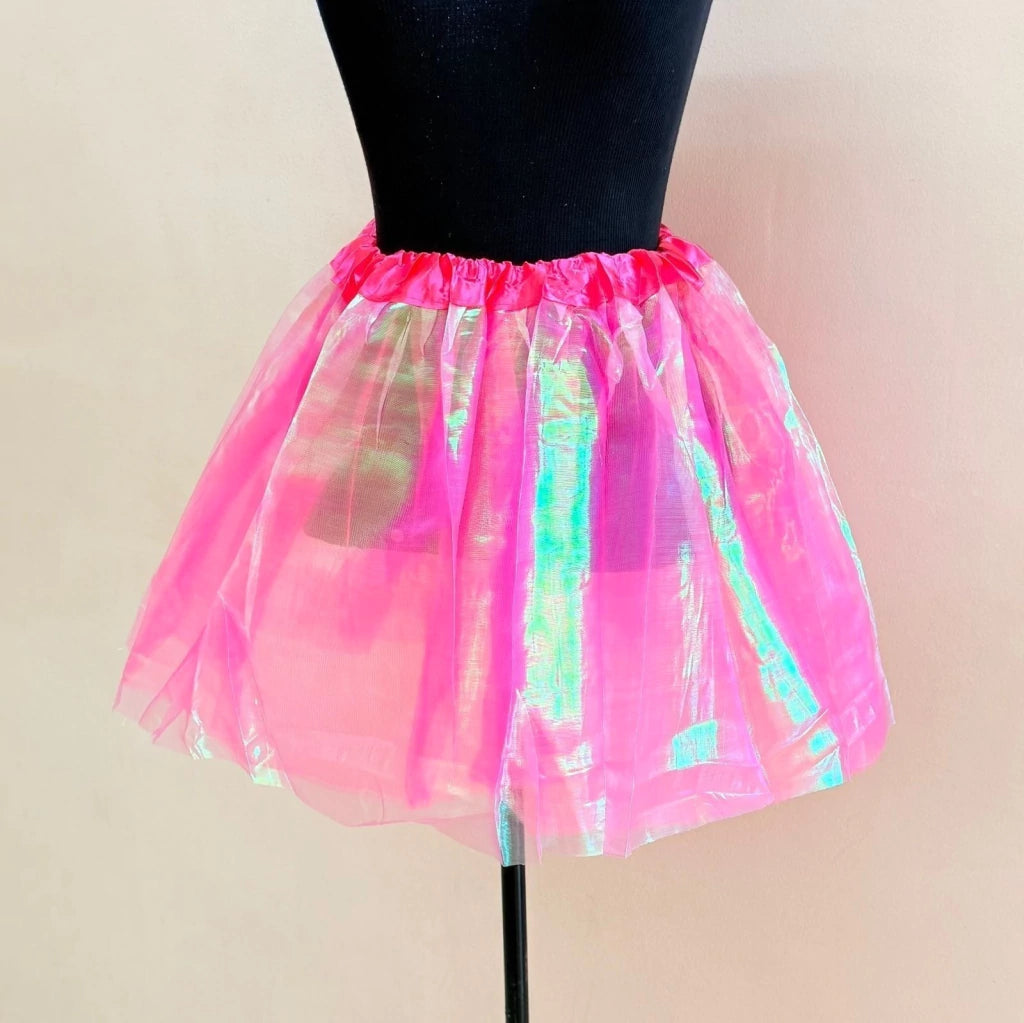 Saias de Tule Holográfico