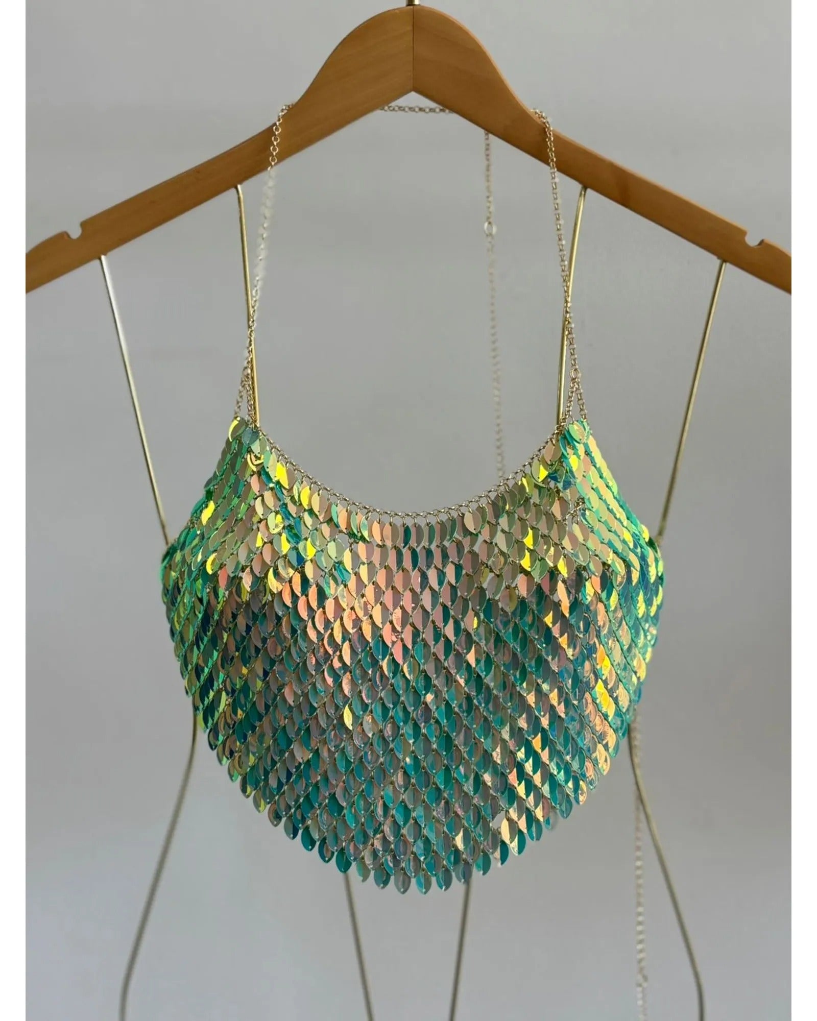 Conjunto Short e Cropped artesanal Arpoador