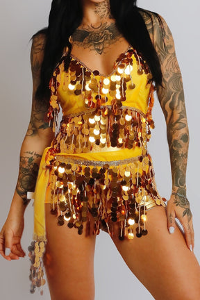 Conjunto Paetê Shine - 3 Peças