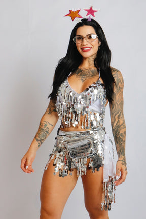 Conjunto Paetê Shine - 3 Peças