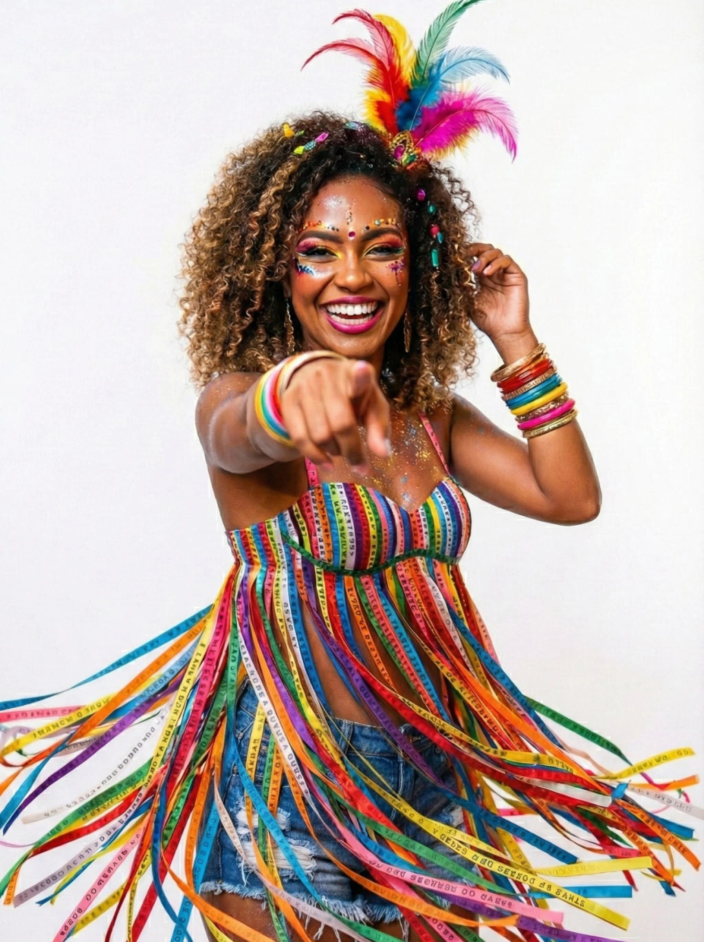 Vestido Fitinhas Senhor do Bonfim