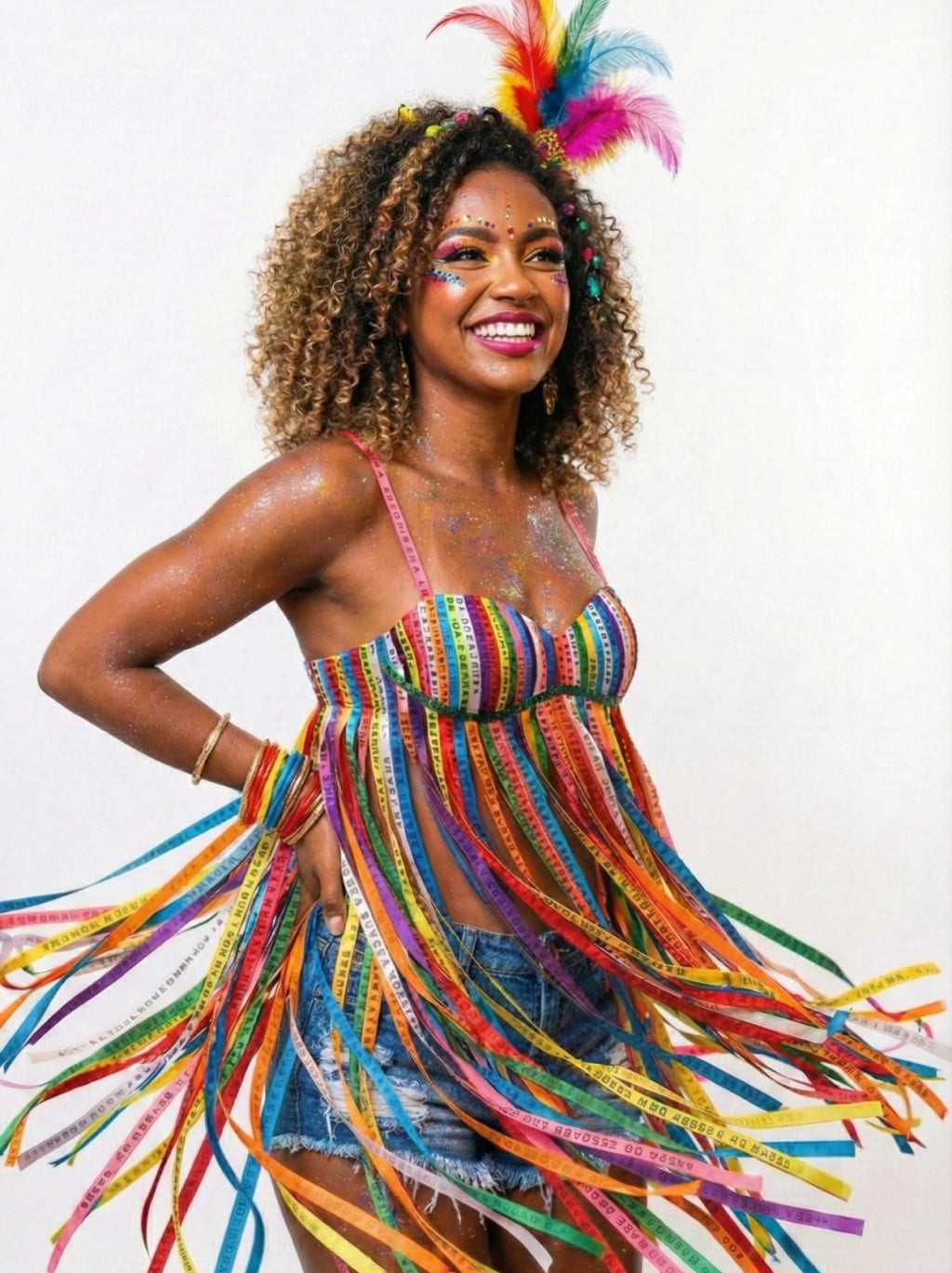 Vestido Fitinhas Senhor do Bonfim