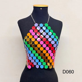 Body Chain Modelo Bloquinho