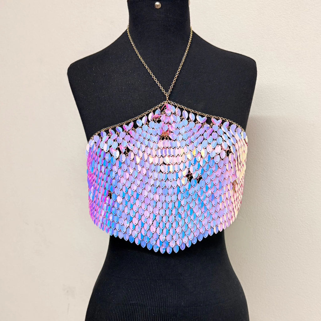 Body Chain Modelo Maresias Rosa