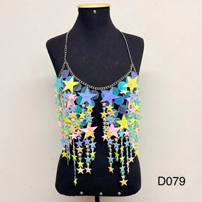 Body Chain Modelo Estrelar