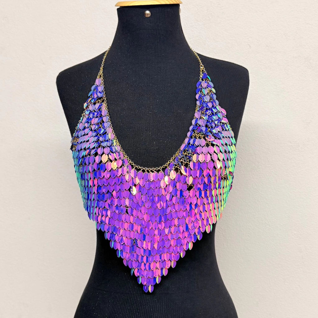 Body Chain Modelo Maresias Roxo