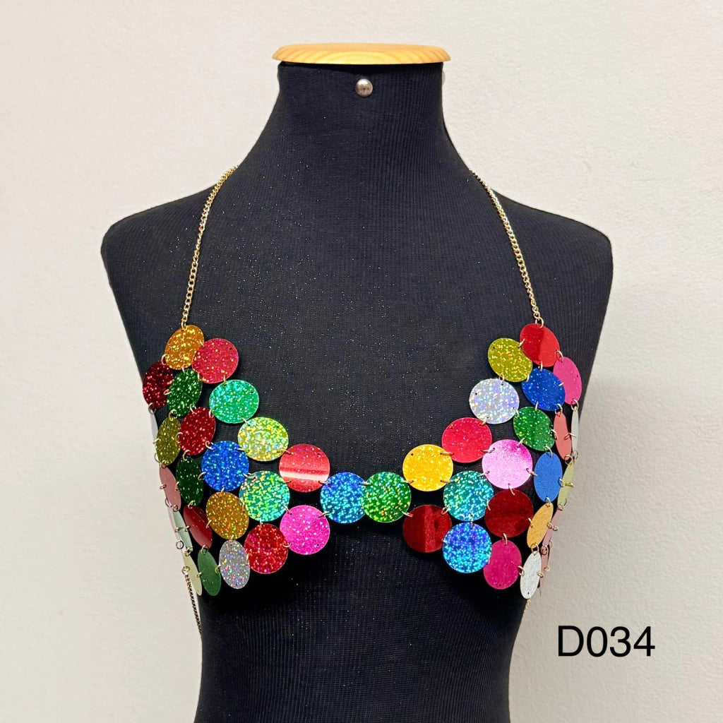 Body Chain Modelo Folião