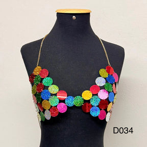 Body Chain Modelo Folião